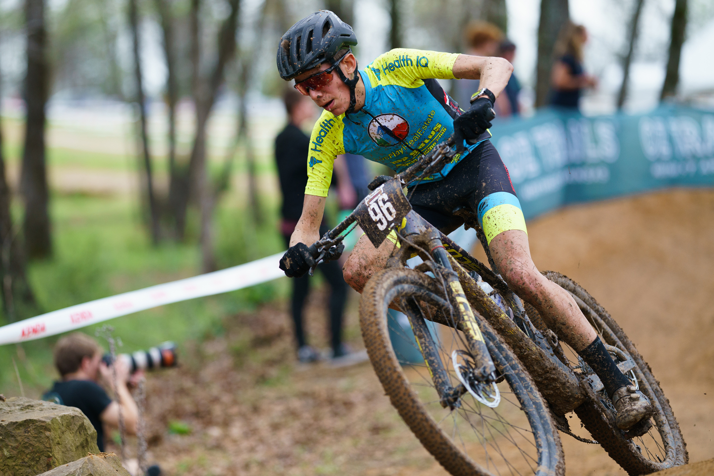 Justin Peck Arkansas US Pro Cup, the first UCI mountain bike races in the US this year. 