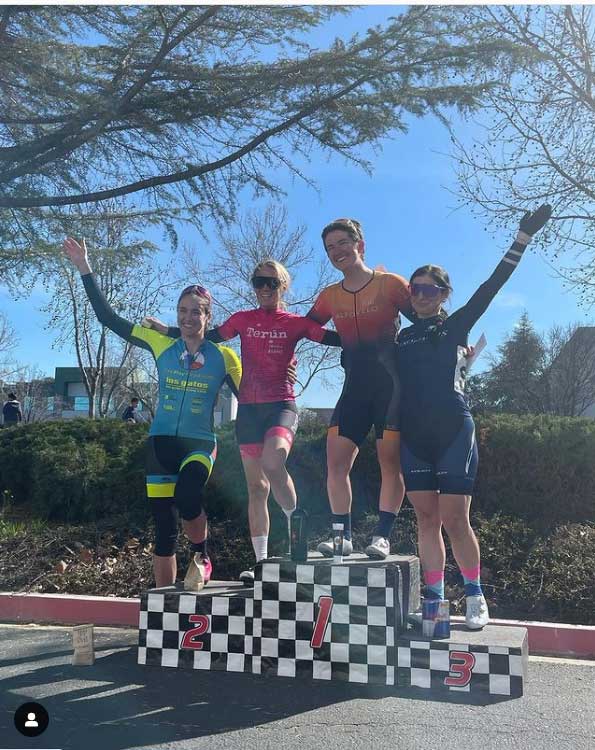 Megan Brinkmeyer did back to back races at the Livermore Crit