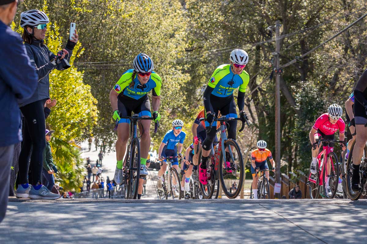 Megan Brinkmeyer, Liesel McAllister Climbing Cat's Hill