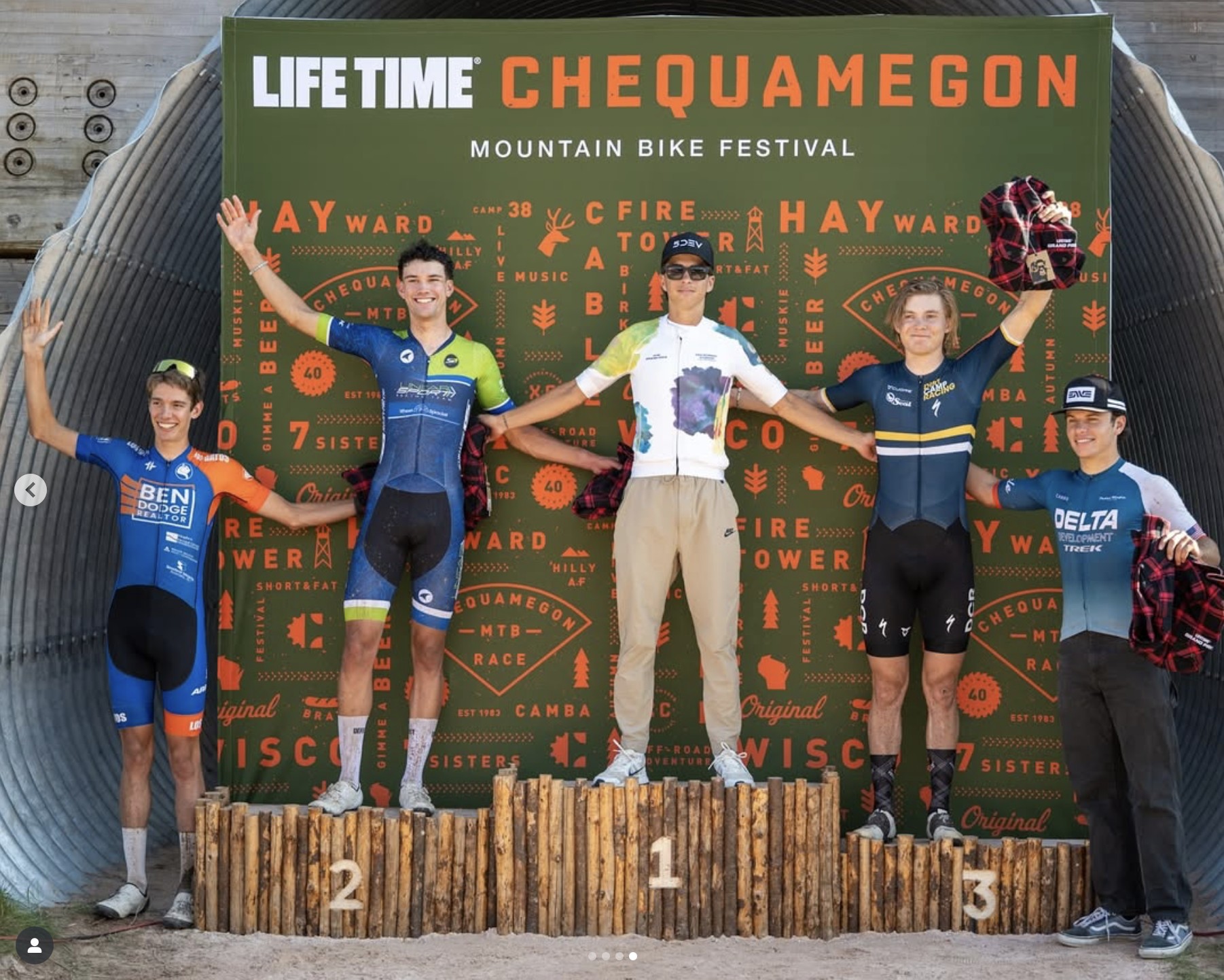 Chequamegon U23 Podium