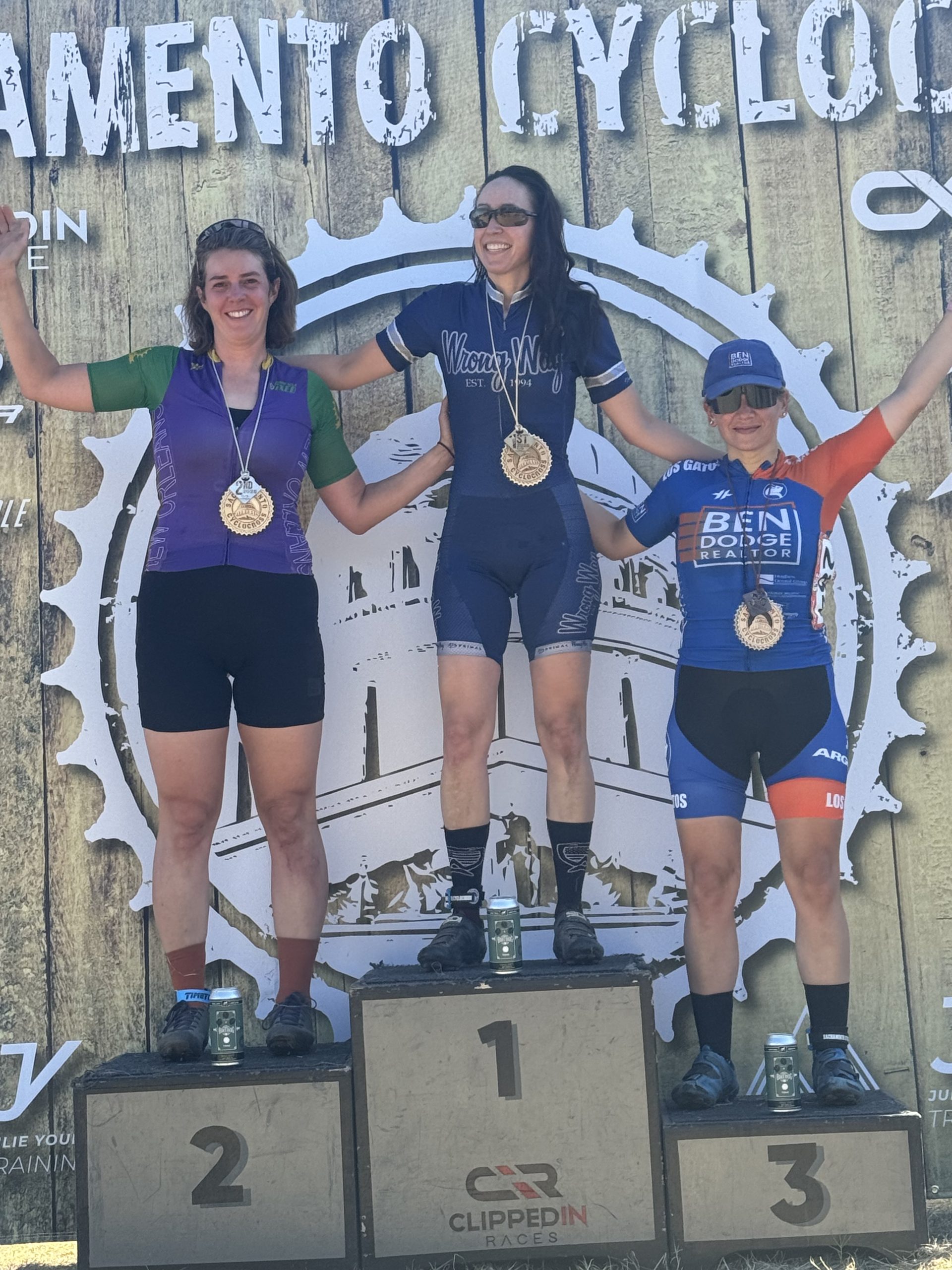 Alex Dezubria Placed third  in Sacramento Cyclocross Race #1